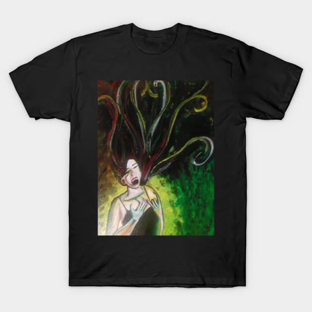 Anguish T-Shirt by berrypaint